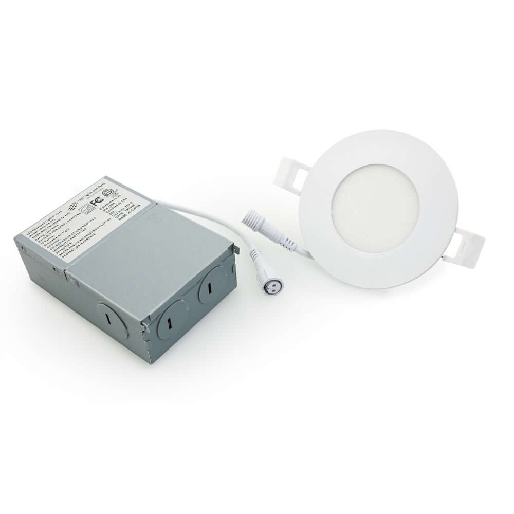 3 inch Dimmable Recessed LED Downlight / Ceiling Light YGCL-5X-ETL, 120V 5W 3000K(Warm White), gekpower