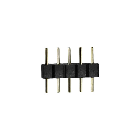 RGBW 5 Pin Male Connector Pack of 4 for LED