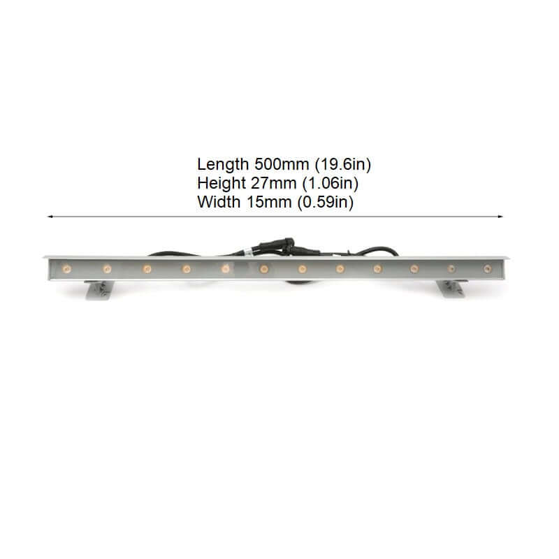B6IB2434 Linear LED Wall Washer, 24VDC 7.3W 5000K(Daylight) - GekPower