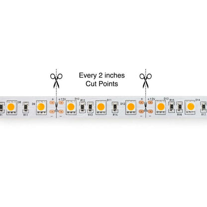 5M Indoor LED Strip Light 5050 - 12V Dimmable
