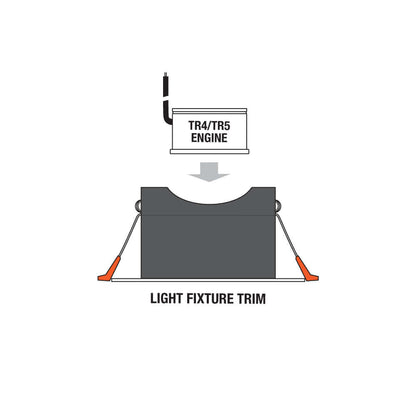 VBD-MTR-75T Low Voltage IC Rated LED Downlight