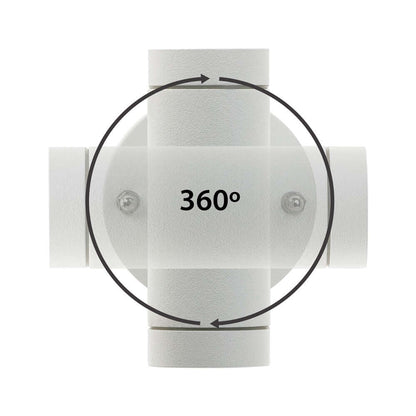 B7ZA0256 White LED Outdoor Wall Light - 24V 2.2W