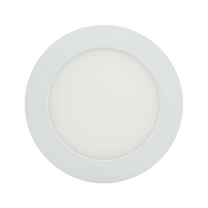 5 inch Round Recessed LED Panel Light / Downlight / Ceiling Light 120V 6W 4000K(Natural White), gekpower