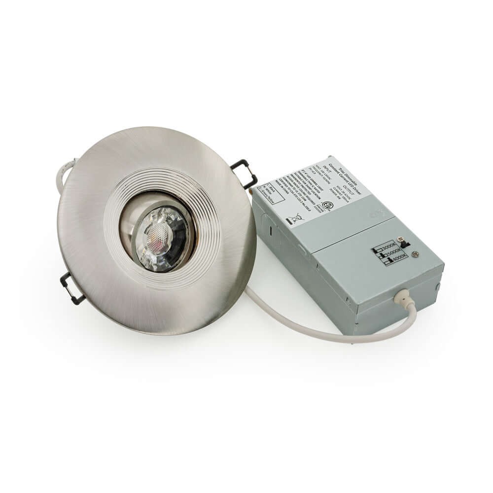 4" Round Recessed Light Gimbal - Selectable CCT 120V