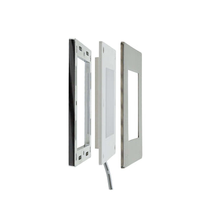 AD-107T 2.2W 12V Square Cabinet Lights - Brushed Nickel