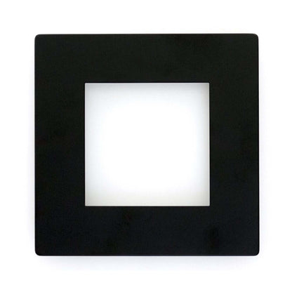 6 inch Square Flat LED Panel light, 12W 5CCT with FT6 rated wire, gekpower