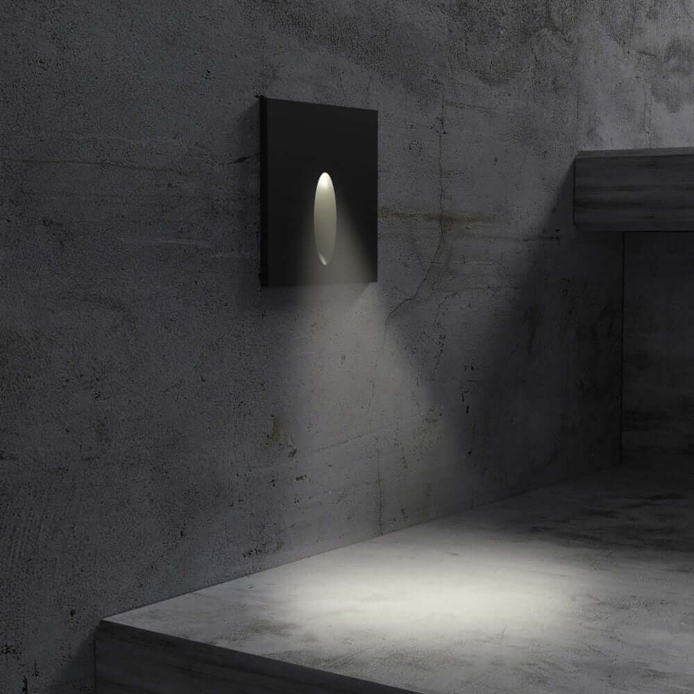 SQ25-1W-3K-ORB Dimmable 12V LED Step Light