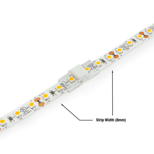 666561424602 - 8mm LED Strip to Strip Connectors - Pack of 5