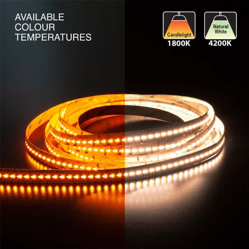 Adjustable Color Temperature LED Strip Light - 5M – GekPower