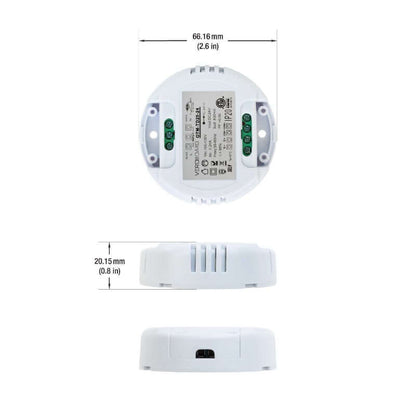 OTM-TD20-24 0-10V Dimmable LED Driver, 24V 20W