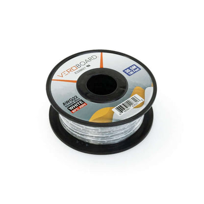 Stranded White Wire 22AWG 30.5Meter(100 Feet) - GekPower