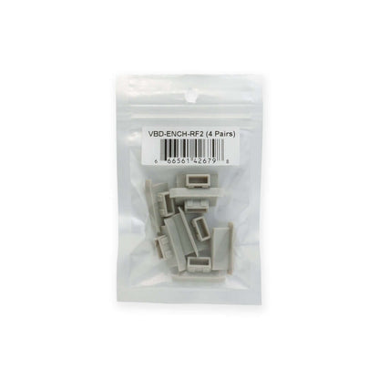 LED Channel Endcaps VBD-ENCH-RF2 - Pack of 8