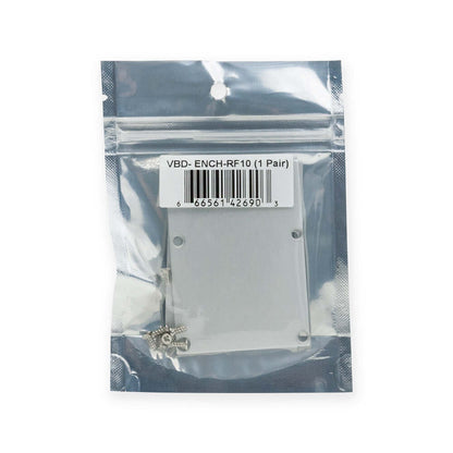 LED Channel Endcaps VBD-ENCH-RF10 - Durable Metal Pair
