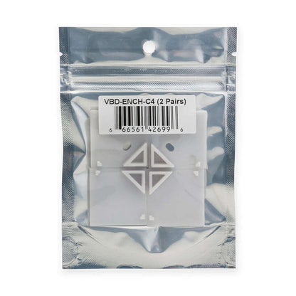 LED Channel Endcaps VBD-ENCH-C4 - Pack of 4
