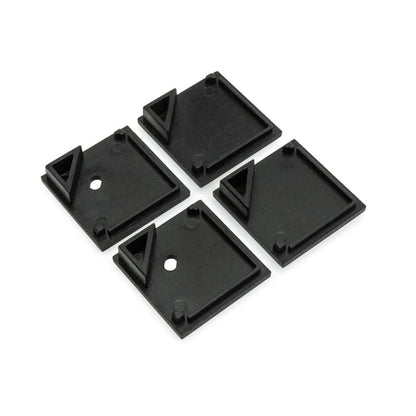 LED Channel Endcaps VBD-ENCH-C4B - Pack of 4
