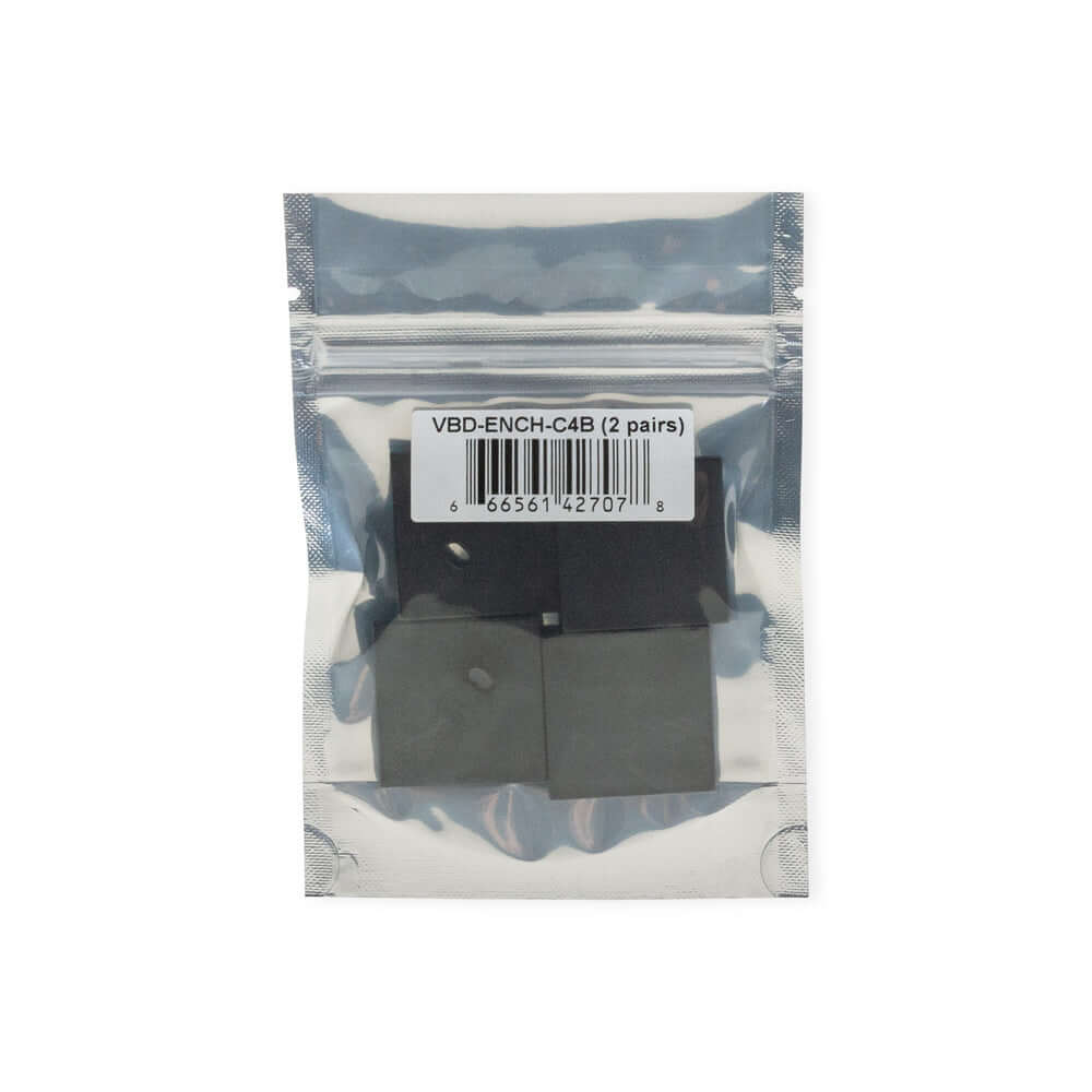 LED Channel Endcaps VBD-ENCH-C4B - Pack of 4