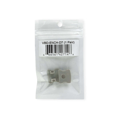 LED Channel Endcaps VBD-ENCH-D7 - Pack of 2