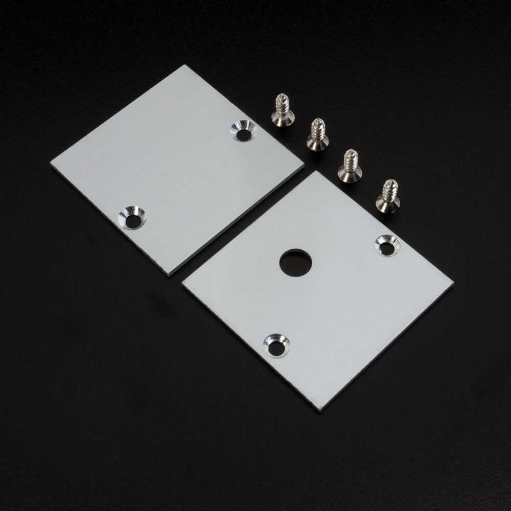 LED Channel Endcaps VBD-ENCH-D9 - Pack of 2
