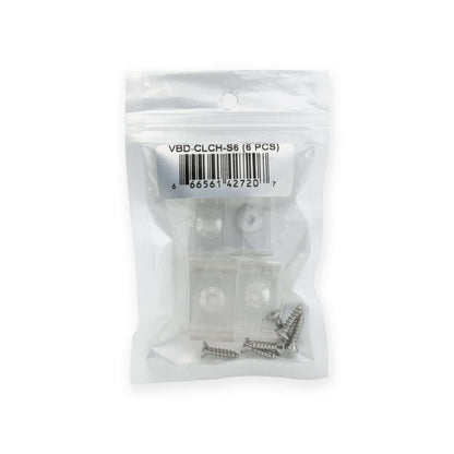 LED Channel Mounting Clips VBD-CLCH-S6, gekpower