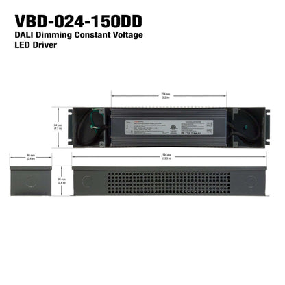 Dali Dimmable LED Driver 24V 150W - VBD-024-150DD