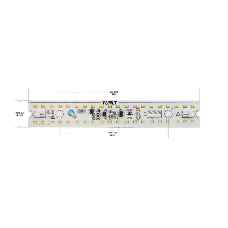 666561427733 - 8" Linear ZEGA LED Module 3000K - 12W 120V