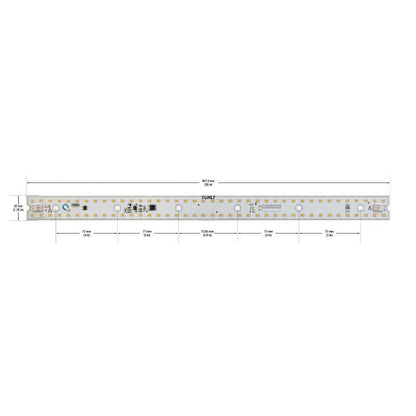18 inch Linear ZEGA LED Module LIN 18-020W-930-120-S3-Z1B, 120V 20W 3000K(Warm White), gekpower