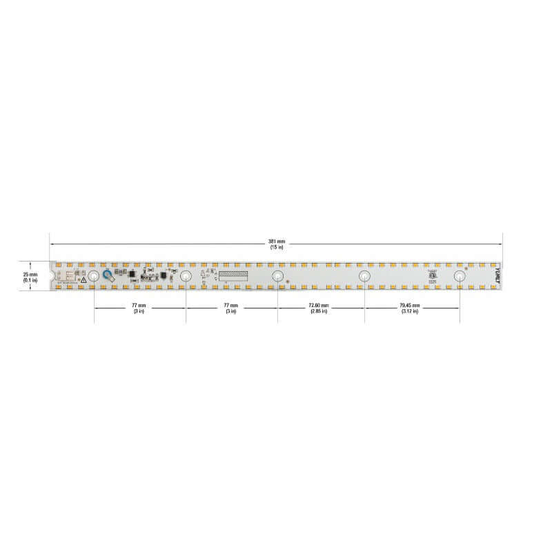 15 inch Slim ZEGA LED Module SLM 15-010W-930-120-S3-Z1A, 120V 10W 3000K(Warm White), gekpower