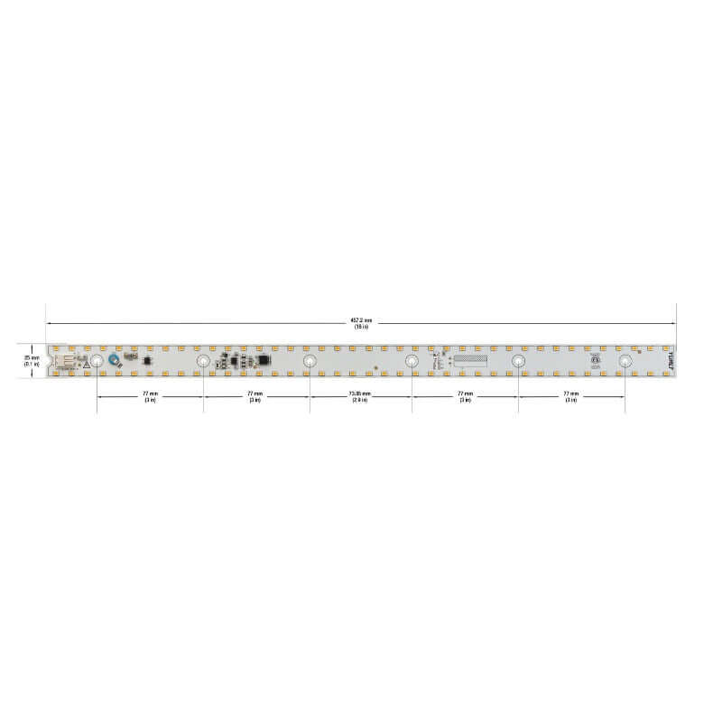 18 inch Slim ZEGA LED Module SLM 18-020W-930-120-S3-Z1B, 120V 20W 3000K(Warm White), gekpower