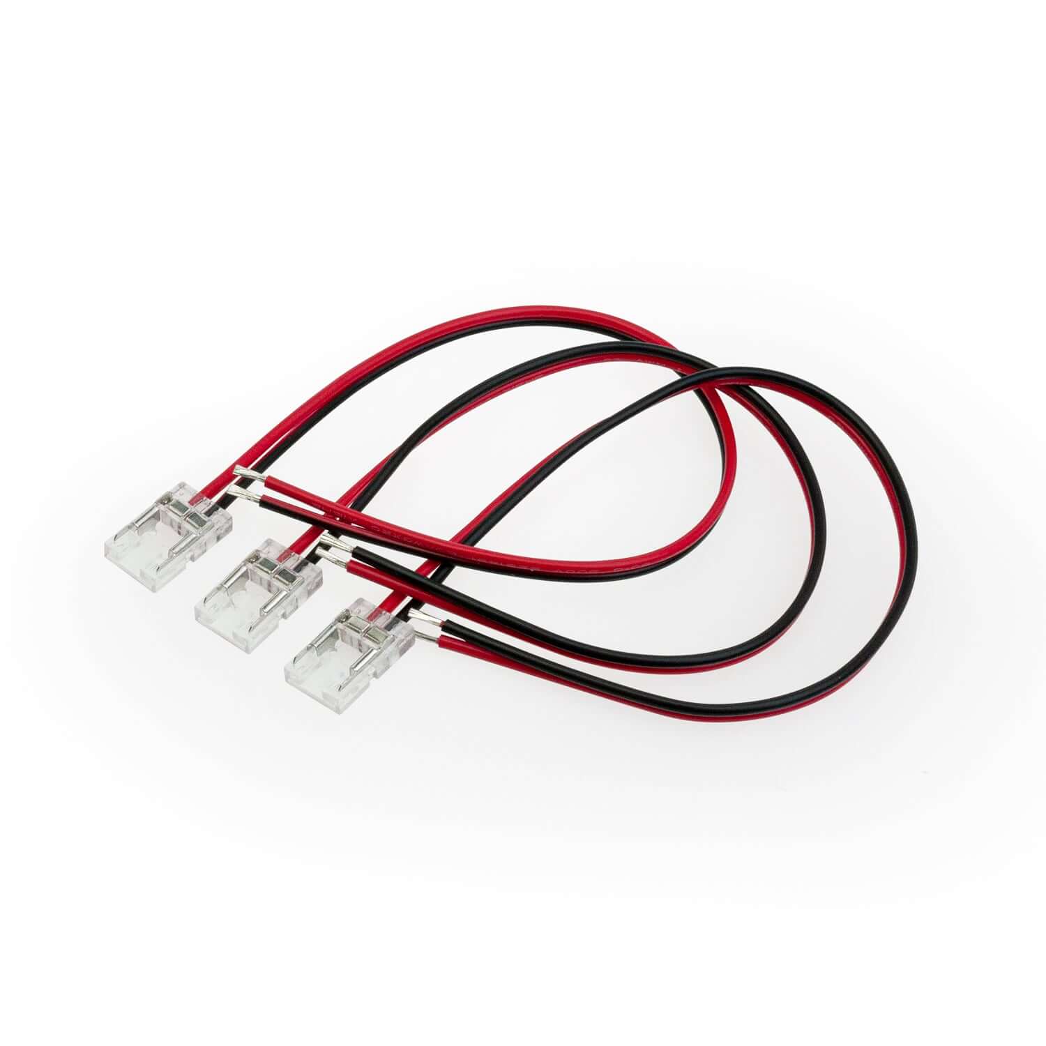 8mm Beetle LED Strip to Wire Connectors - Pack of 3