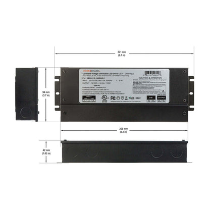 5in1 Dimmable LED Driver 12V 100W for All Applications