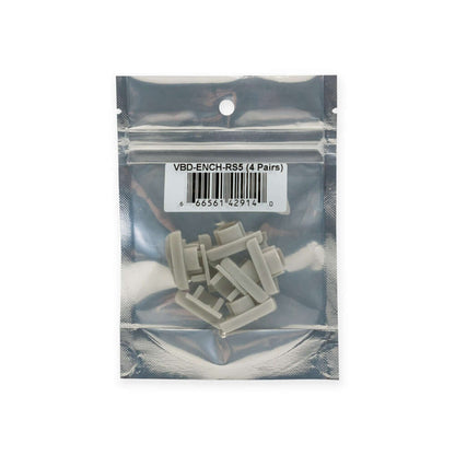 LED Channel Endcaps VBD-ENCH-RS5 - Pack of 8