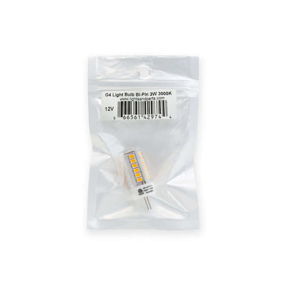 G4 Bi-Pin Light Bulb 3W 12V Warm White 3000K