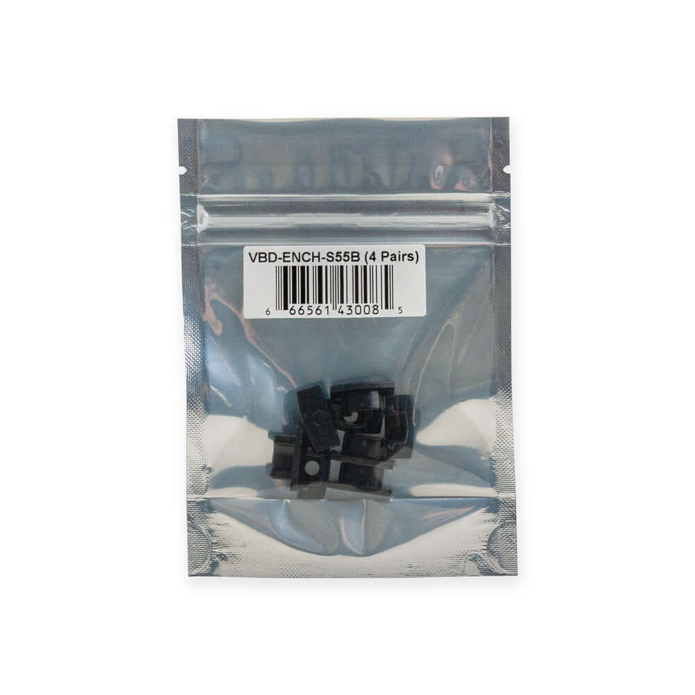 LED Channel Endcaps VBD-ENCH-S55B - Pack of 8