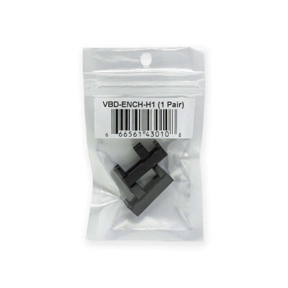 LED Channel Endcaps VBD-ENCH-H1 - Pack of 2
