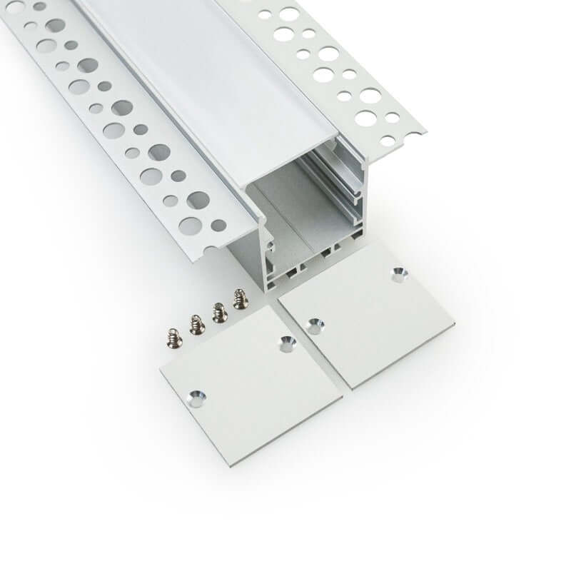 Deep Recessed 35mm Aluminum LED Channel - VBD-CH-D9-2