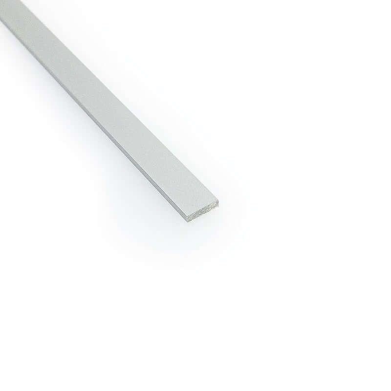 1/2 Inch Aluminum LED Flat Bar for LED Strips 6.5ft