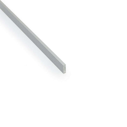 1/2 Inch Aluminum LED Flat Bar for LED Strips 6.5ft