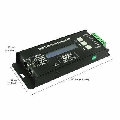 DE8236 RGBW DMX512 Decoder and LED Driver - GekPower