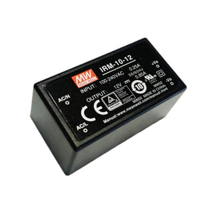 Mean Well Class 2 Constant Voltage LED Driver 12V 850mA 10W  IRM-10-12