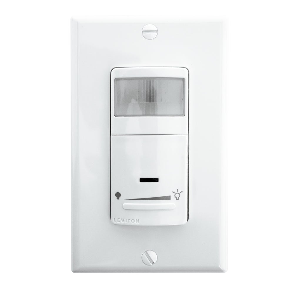 Leviton Occupancy Sensor and Dimmer with Wall plate IPSD6-0DW - GekPower