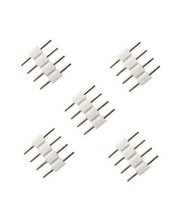 RGB 4 Pin Male Connector (Pack of 4) - GekPower