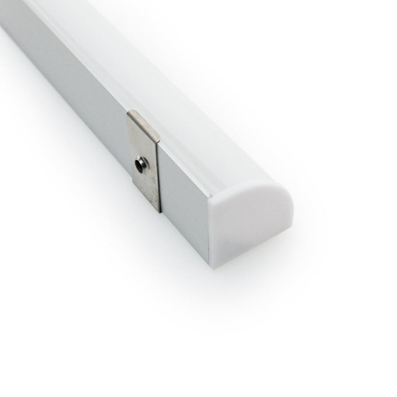 Corner Mount Curve Linear Aluminum LED Channel for LED Strips 1Meter(3.2ft) VBD-CH-C3, Gekpower