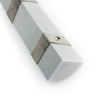 Corner Mount Curve Linear Aluminum LED Channel for LED Strips 1Meter(3.2ft) VBD-CH-C3, Gekpower
