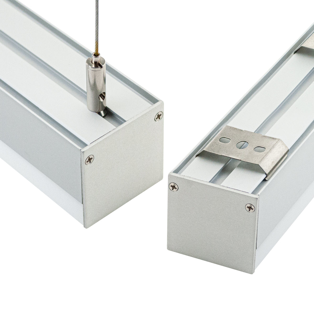 Square Diffuser LED Channel for LED Strips VBD-CH-S1-2