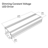 VEROBOARD 24V 288W(3*96W) Triac/ 0-10V Dimmable LED Driver (Multi Dimming +Junction Box ) VBD-024-288VTD52J2V2