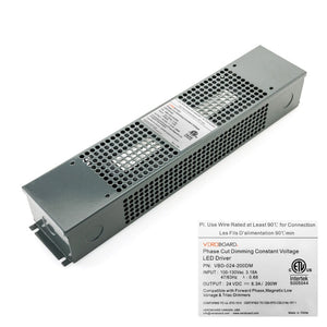 VEROBOARD 24V 8.3A 200W Dimmable Constant Voltage LED driver VBD-024-200DM Power supply Canada, British Columbia, North America.