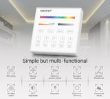 Mi-Light B4 4-Zone RGB+CCT Smart Touch Panel Remote Controller, works with FUT039 - GekPower