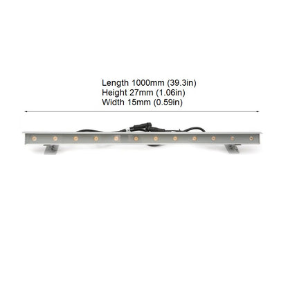 B6IB2434 Linear LED Wall Washer, 24VDC 14.7W 3000K(Warm White) - GekPower